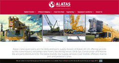 Desktop Screenshot of crane-spare-parts.com